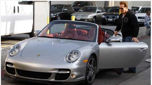 Arnold Schwarzenegger's Porsche Turbo Cabriolet